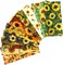 10 Pieces, Sunflower, 25x25cm,Quilting Fabric 100% Cotton Craft Fabric Bundle